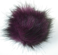 Pro Lana Kunstfell-Pompon purple