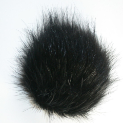 Pro Lana Kunstfell-Pompon black