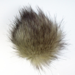 Pro Lana Kunstfell-Pompon olive