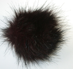 Pro Lana Kunstfell-Pompon brown