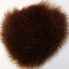 ONline Kunstfellpompon braun