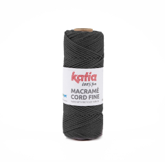 Macramé Cord Fine - 202 Anthrazit