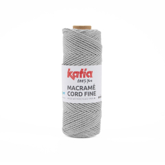 Macramé Cord Fine - 201 Mittelgrau
