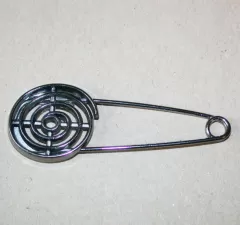 Kilt Pin Spiral black