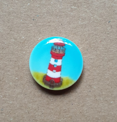 Knopf Leuchtturm - 15 mm