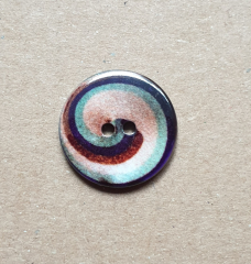 Knopf Farbwirbel - 18 mm