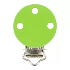 Schnullerclip Silikon grün