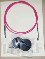 Lykke Swirl Cable 150 cm pink