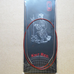 ChiaoGoo Rundstricknadel Knit Red 8,0 - 60 cm
