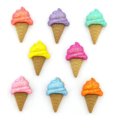 Dress It Up - Glitter Ice Cream Cones