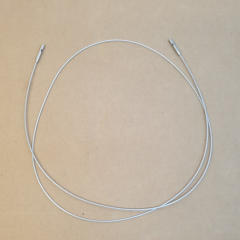 ChiaoGoo Swiv Silber Seil - L 125 cm