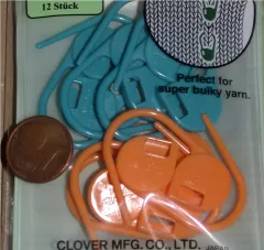 Clover Locking Stitch Markers - large