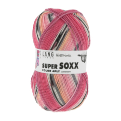 Lang Yarns Super Soxx Color 6-fach - PinkMocha