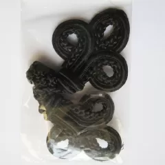 Frog Closure black 120 mm