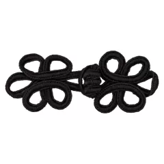 Posamentenverschluss schwarz 80 mm