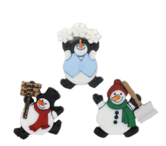 Dress It Up - Roly Poly Snowmen