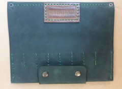 WheatKnit Etui für Spitzen und Nadelspiele - grün