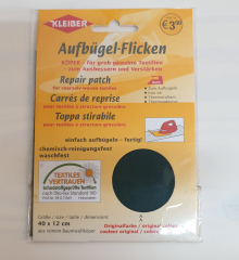 Kleiber Köper Aufbügel-Flicken - grün