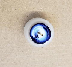 Knopf Kunststoff "Farbwirbel" - 15 mm