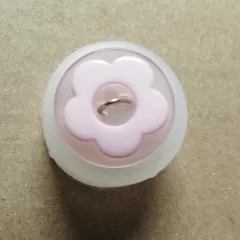 Knopf Kunststoff - 15 mm