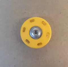 Druckknopf dottergelb - 23 mm