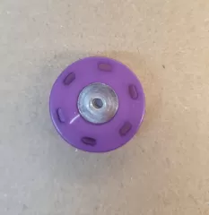 Druckknopf lila - 23 mm