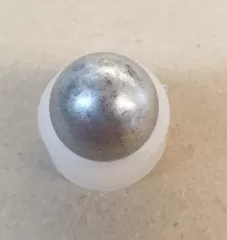 Knopf Metall - 15 mm