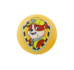 polyester button "Paw Patrol Rubble" - 15 mm