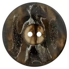 Knopf Kunststoff - 30 mm dunkelgrau