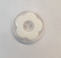 Knopf Kunststoff - 15 mm