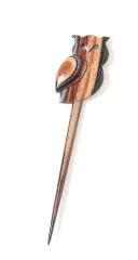 Shawl Pin "Sleepy Owl"