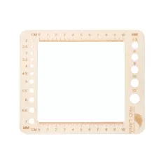 Pro Lana Zählrahmen mit Nadelmaß