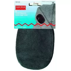 Leather Patches - oval black