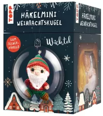 Crochet Mini Christmas Bauble - Gnome