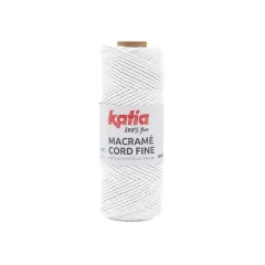 Macramé Cord Fine - 200 White