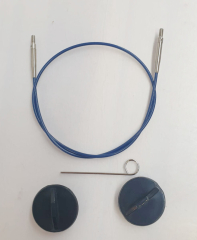 Lykke Swirl Seil - 100 cm blau