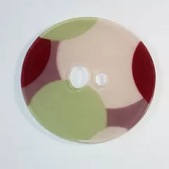 Knopf - Stoff in Acryl - 70 mm