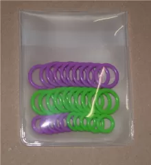 Clover Soft Ring Stitch Markers - small