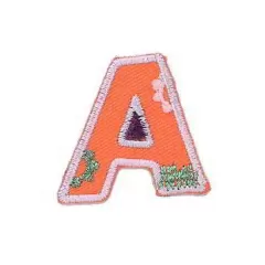 Applique Letter A