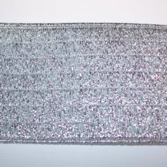 Elastic Webbing Strap 60 mm - silver