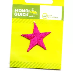 Applique Star - pink