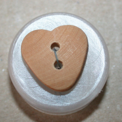 Knopf Holz - 15 mm