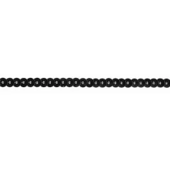 Sequin Trim 90 mm - black
