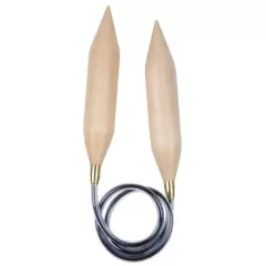 Knit Pro Circular Jumbo Birch 30,0 (mm) - 120 cm