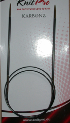 Knit Pro Rundstricknadel Karbonz 2,0 - 60 cm