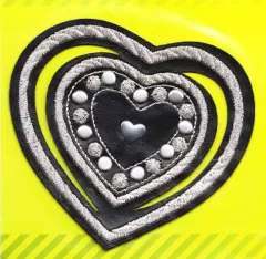 Applique Heart with Nailheads