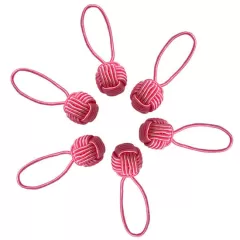 HiyaHiya Stitch Markers - Yarn Balls pink
