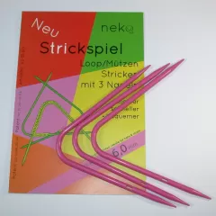 Neko Gebogenes Strickspiel - 9,0