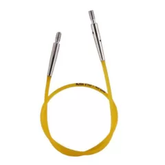 Knit Pro Seil FEST - GELB 40 cm