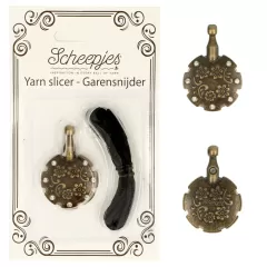 Thread Cutter - antique brass